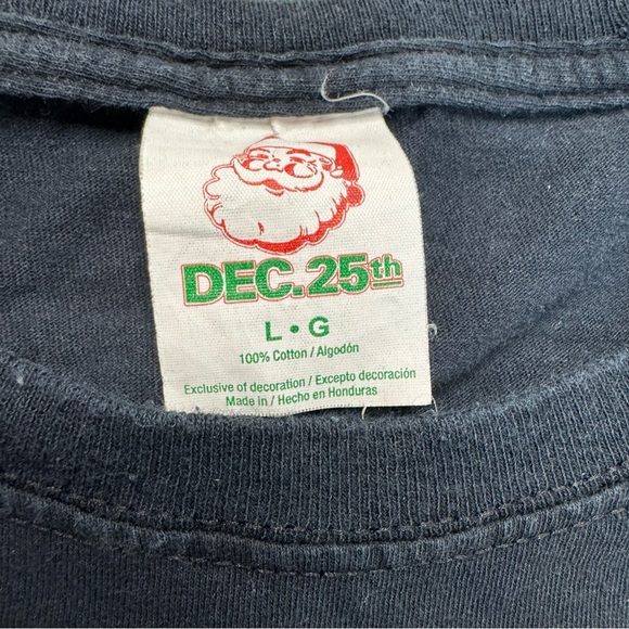 Santa Cat Riding Unicorn T-Shirt - Picture 5 of 7